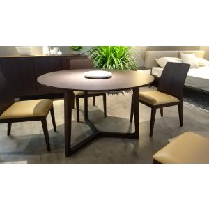 round wooden dining table Hong Kong