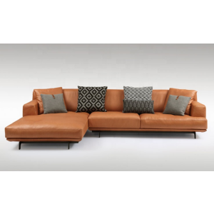 leather sofa with chaise